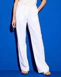 Pantalon large lin mélangé Climatyl®