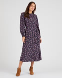 Robe-chemise pure viscose Lenzing™ EcoVero™*