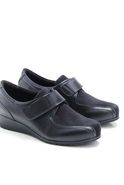 Derbies cuir vachette à scratch