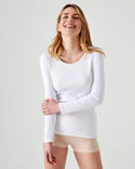 T-shirt lange mouwen Klassiek tricot Thermolactyl
