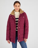 Parka en tissu mat Thermolactyl