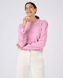 T-shirt geribd warm tricot