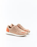 Baskets imprimé fantaisie croûte de cuir vachette Amortyl®