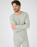Pull en maille torsadée Thermolactyl