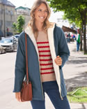 Cosy parka met kap by Nathalie Andersen