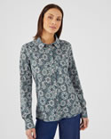 Overhemdblouse met print Thermolactyl