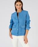 Veste suédine stretch