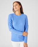 Trui van sierlijk tricot