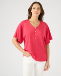 T-shirt met kimono-mouwen Climatyl