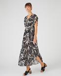 Robe longue crêpe *fibres pure viscose Lenzing™ EcoVero™