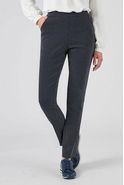 Pull-on broek, soepele jacquard met stipjes