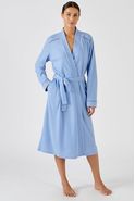 Robe de chambre maille fantaisie gaufrée