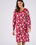 Nachthemd jersey tricot Thermolactyl