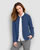 Cardigan torsadé 80% laine d'agneau