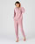 Loungewear set ribfluweel Thermolactyl