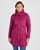 Lange gewatteerde parka met Thermolactyl voering
