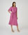 Robe crépon fibres pure viscose Lenzing™ EcoVero™