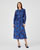 Robe-chemise fantaisie smockée