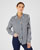 Gestreepte overhemdblouse vezels pure viscose Lenzing™ EcoVero™