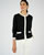 Cardigan-veste bicolore
