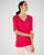 Pull plastron ajouré fantaisie