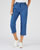 Pantacourt tissu chambray