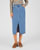 Jupe longue en jean