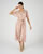 Robe voile brillant