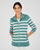 Casual gestreept fleece jack
