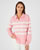 Sweat-shirt molleton rayé