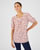 Blouse crêpe reliéfé stretch