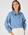 Chemisier coton et fibres lyocell Tencel™  brodé