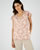 Glanzende voile blouse