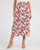 Jupe boutonnée pure viscose