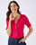 T-shirt fine côte pur coton