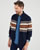 Gilet zippé col montant 50% laine