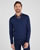 Pull classique encolure V avec laine