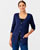 Cardigan met knopen, fijn tricot