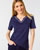 T-shirt in jersey met broderie, biologisch katoen