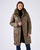 Gewatteerde maxi bodywarmer glanzend Thermolactyl