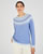 Pull jacquard et fils brillants Thermolactyl