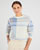 Pull jacquard à carreaux