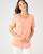 T-shirt détails macramé pur coton