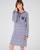 Chemise de nuit pur coton peigné, manches longues