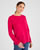 Pull col rond pur cachemire