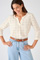 T-shirt getextureerd jacquard