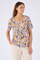 T-shirt mélange lin, détail jours échelles