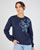 Sweat-shirt molton met Thermolactyl-label