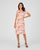 Jurk van wafeltricot