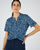 Overhemdblouse stretch crêpe